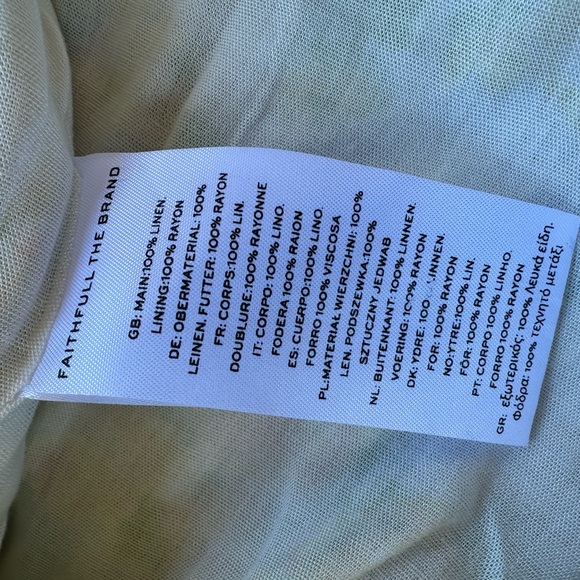 🎉5 for $45🎉 Faithfull the brand dress size 6 - Picture 7 of 7